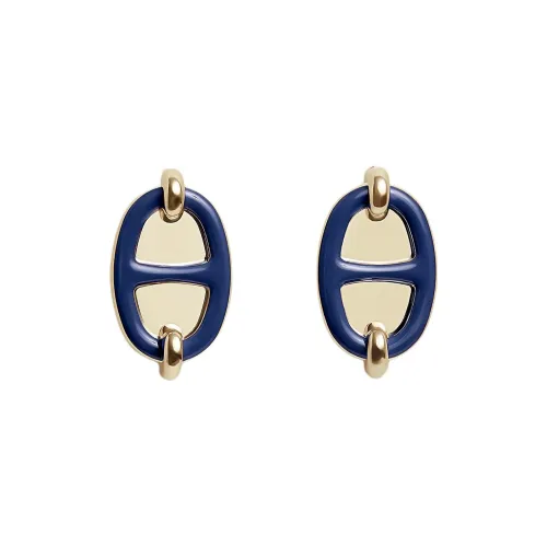 HERMES Mini Maillon Металлические Серьги Женские