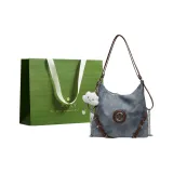 Джинсовый синий + подвеска