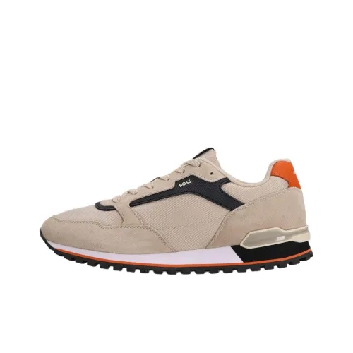 Hugo Boss Parkour Low Топ Повседневная обувь Мужская Бежевая