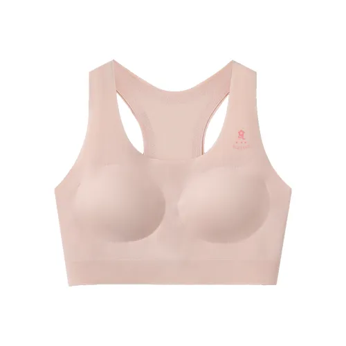 Montagut Однотонный Тонкий Бюстгальтер Подростки 1 Пачка