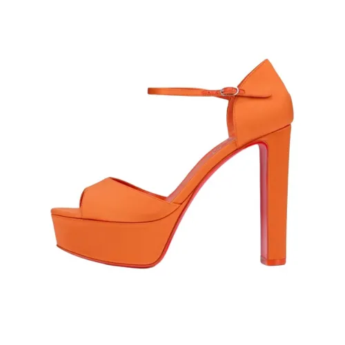 Christian Louboutin One Ремень Сандалии Апельсин Женские