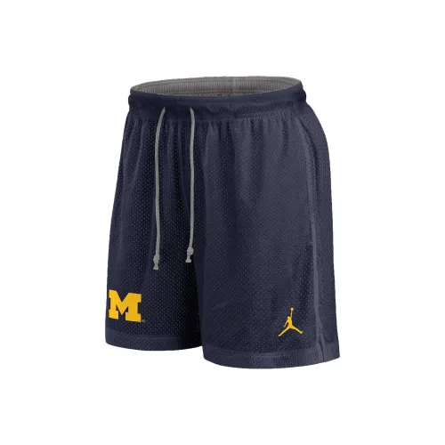 Jordan Michigan WolverinesBRAND FW AW24 Спортивные шорты Мужской Морской синий