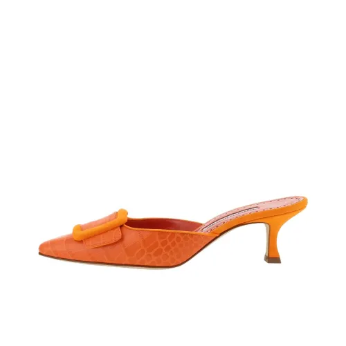 MANOLO BLAHNIK Домашние тапочки Женские