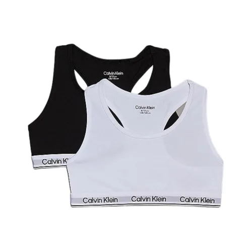 Calvin Klein 2 шт Белый+Черный Kids Бандо / Бюстгальтеры / Спортивные бюстгальтеры