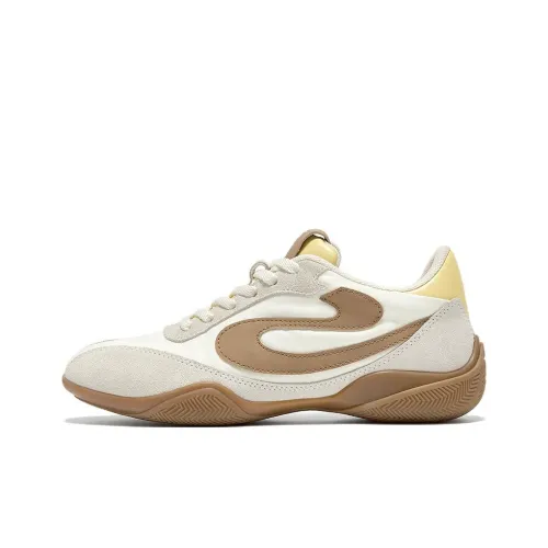 LOMOQUEEN Повседневный Низкий Топ Пшенично-Желтый Женский