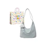 Синий + сумка для покупок + подвеска