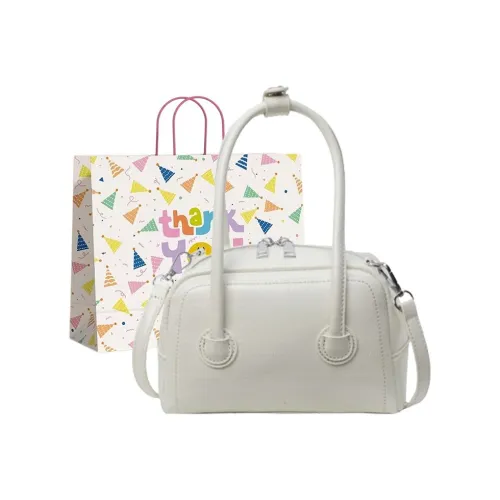 SANZHIXIAOYA ПУ (полиуретан) Сумка через плечо Женская Экрю Серебристый Черный