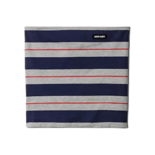 MIU MIU Без бретелек Топ Женский Синий Серый