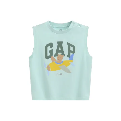 GAP С принтом Логотип Открытое плечо Пряжка 100% хлопок Майка Мужская