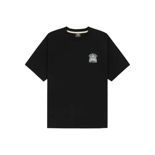 New Balance SEMI OVER FIT T-Shirt Мужской Черный