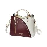 Бургундский & Белый + сумка для покупок