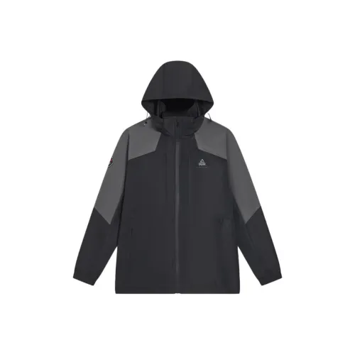 PEAK Черный Мужской Тренч