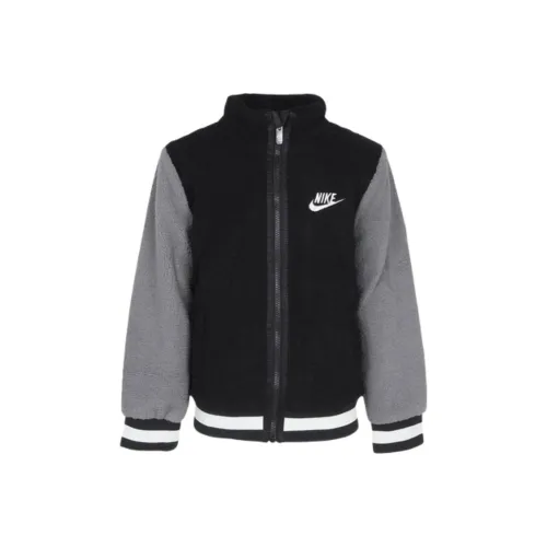 nike Куртки Пальто Черный Дети Возраст 3-7 Лет