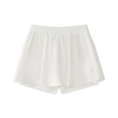 FILA FUSION Повседневная короткая юбка женская молочно-туманного белого цвета WT