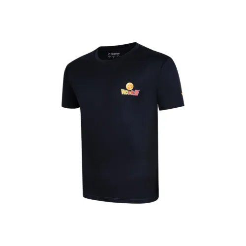 Victor x Dragon Ball Коллаборация Футболка Унисекс Черная