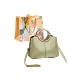 Зеленый+сумка для покупок