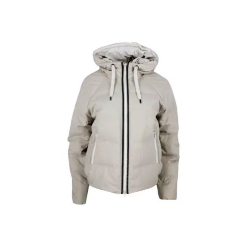 Brunello Cucinelli Бежевые Женские Пуховики