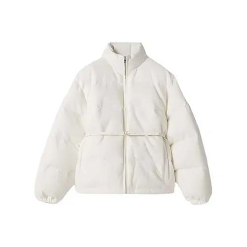 GUCCI 2025 Early Весна Пуховик Женская Белая