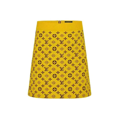 LOUIS VUITTON Повседневные короткие юбки Женские Многоцветный