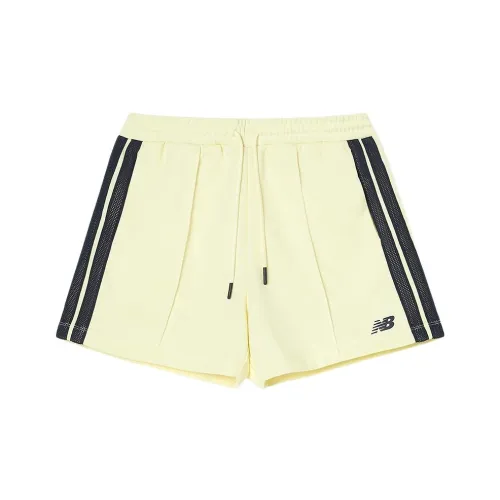 New Balance Светло-желтые Женские Спортивные Шорты
