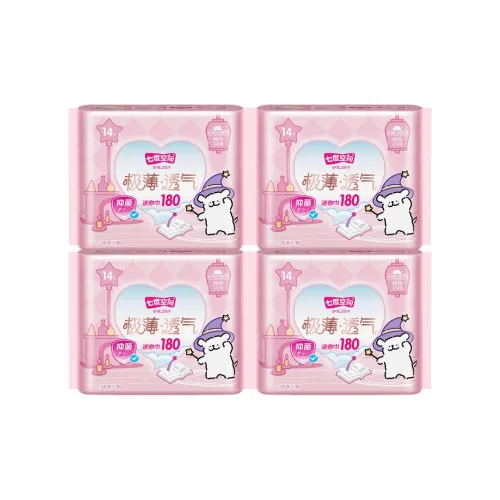 SPACE7 Мальтезе Ультра Тонкие Мини Гигиенические Прокладки Дышащие 180 мм 14 шт Сумка