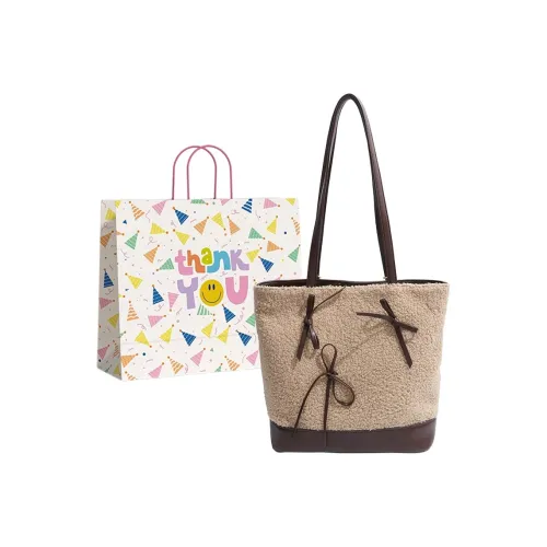 Three Ducklings ПУ (полиуретан) Сумка через плечо Женская Коричневая