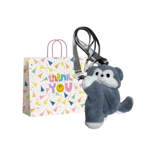 Three Ducklings Плюшевый Рюкзак Стандартный Женский Серый