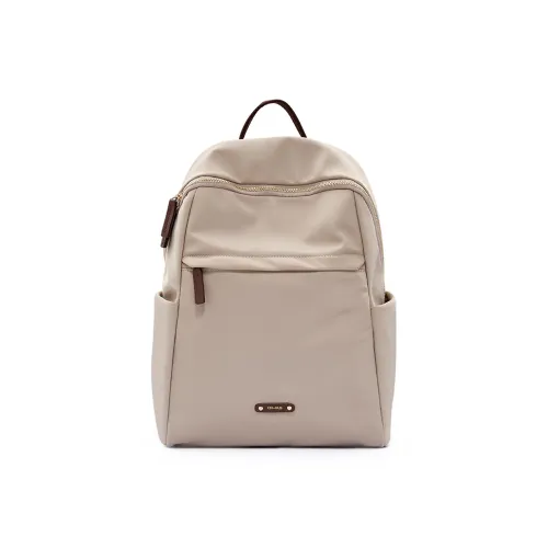 OIWAS Ткань Рюкзак Женские Латте Абрикос Элегантный Черный