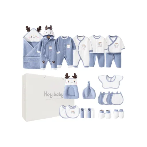 Dis Rabbit Детская одежда Комплект для малыша Подарочная коробка Синий Младенец And Toddler