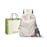 Белый с шармом + элегантная сумка для покупок