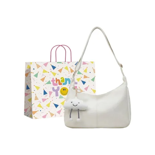 Three Ducklings ПУ (полиуретан) Сумка через плечо Стандартная Экрю Черный Синий Розовый