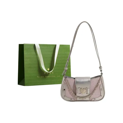 Three Ducklings ПУ (полиуретан) Портативные Сумки через плечо Сумка на плечо Стандартная Женская Белая Серебряная Черная Синяя