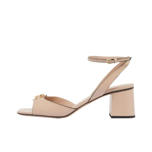Valentino Vlogo The Bold One Sandals Strap 6 см Женские Бежевые