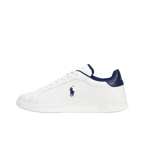 Polo Ralph Lauren Heritage Court II Low Топ Скейтборд Кроссовки Мужские Белые