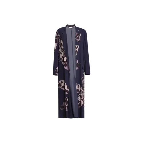 DRIES VAN NOTEN Морской синий Женское пальто