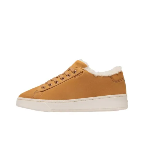 BALLY Raise series Скейтборд Кроссовки Низкие Желто-Коричневые Женские