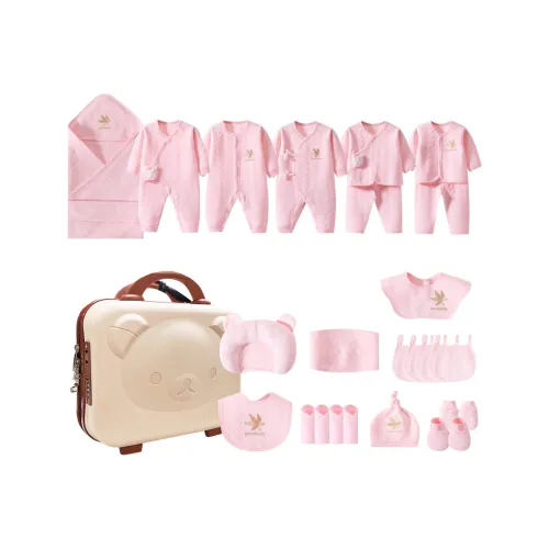 Dis Rabbit Малыш Подарочная коробка Набор для новорожденных Теплый Розовый Младенец И Детский сад