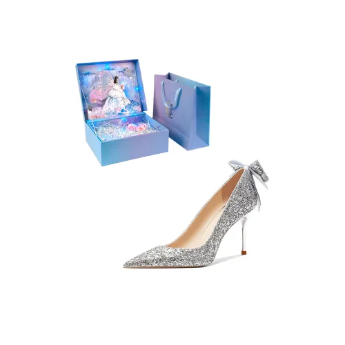 WUGUNIANG Romantic Galaxy Коробка Высокие каблуки Женские