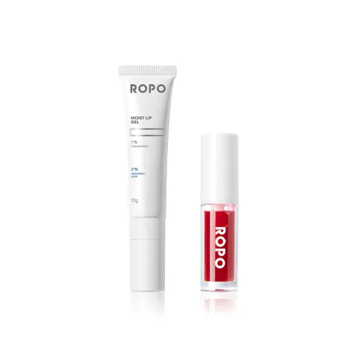 ROPO Коммутирование Lip Balm с изменяющимся цветом LIP масло и GLOSS увлажняющий