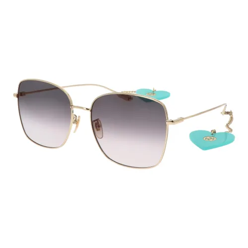 GUCCI Мода Металл Квадратные Солнцезащитные очки Женские