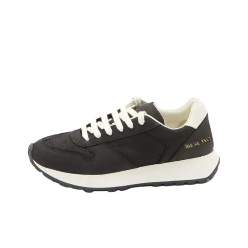 COMMON PROJECTS Track Premium Low Top Casual Shoes Men's Black