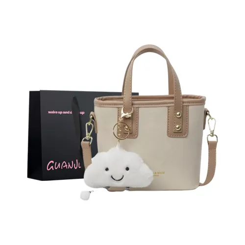 GUANJUNXIAOXIONG ПУ (полиуретан) Сумка через плечо Стандартная Женская Белый и Хаки Черный Белый и Кофейный