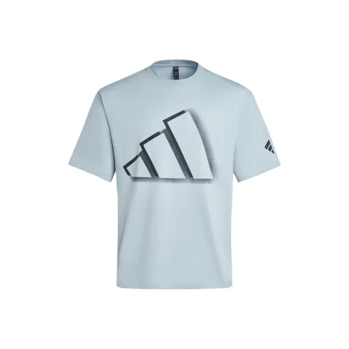 Adidas T-Shirt Мужская Желтая Синяя