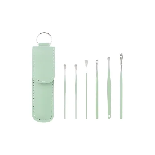 Love of wormwood Комплект из шести предметов портативный набор из нержавеющей стали для удаления ушных серов набор для чистки ушей для взрослых
