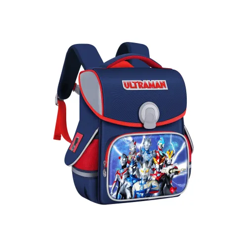 S.X ZEBRA ULTRAMAN Collaboration Collection Полиэстер Рюкзак Студенческий Рюкзак Стандартный Kids Королевский Синий