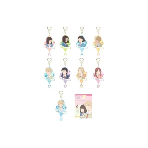 Crooked Melon Production Heartbeat Trajectory Collection Skip and Loafer Акриловая подвеска Mystery Сумка Blind Коробка