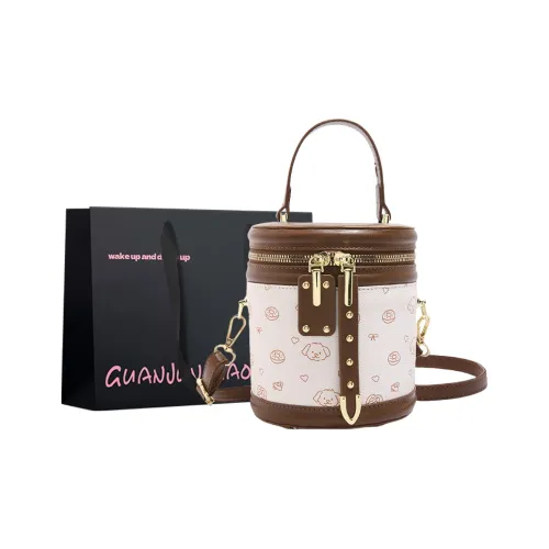 GUANJUNXIAOXIONG ПУ (полиуретан) Сумка Стандартная Подростки Белый Кофе