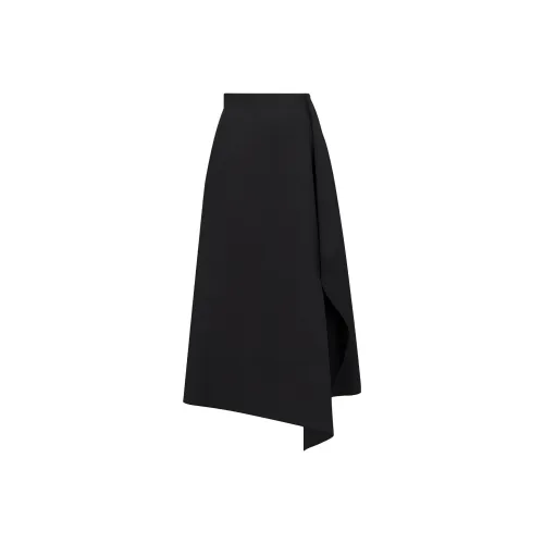 DIOR Черные Женские Повседневные Длинные Юбки