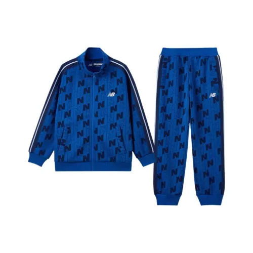 New Balance FW24 Повседневная спортивная одежда Темно-синий Children Возраст 3-7 лет