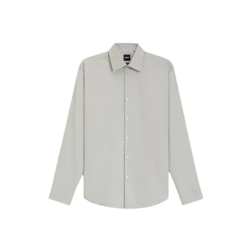 Hugo Boss Рубашка Мужская Светло-Зеленая